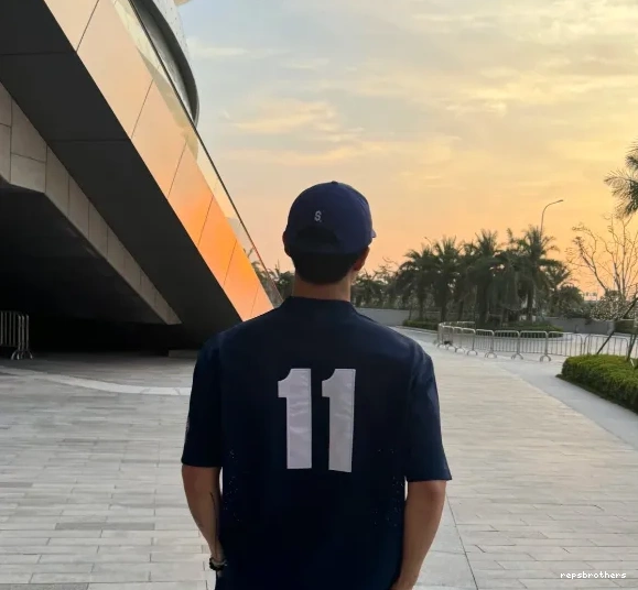 S BASEBALL ¥209 24FW HENLEY LOGO TEE 0617